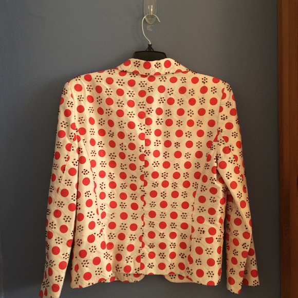 Liliu 100% Silk Jacket Size 8 - Picture 5 of 6